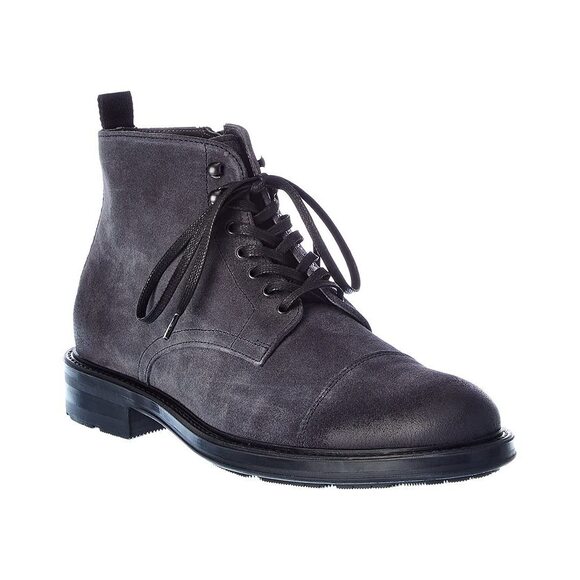 Bruno Magli Omar Dark Grey Suede 8 D (M)